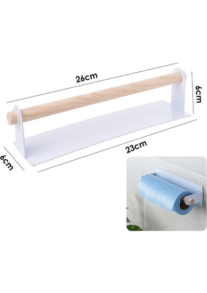 Beyaz Banyo Tuvalet Havlu Kağıt Tutucu Telefon Tutucu Duvara Montaj Wc Rolhouder Kağıt Tutucu Raf ile Havlu Askısı Doku Kutuları Siyah (Yurt Dışından)
