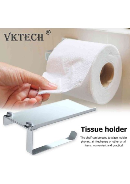 Beyaz Banyo Tuvalet Havlu Kağıt Tutucu Telefon Tutucu Duvara Montaj Wc Rolhouder Kağıt Tutucu Raf ile Havlu Askısı Doku Kutuları Siyah (Yurt Dışından) fırsatları