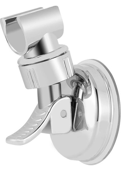 Şerit G804 Duş Başlığı Tutucu Evrensel 360 Derece Ayarlanabilir Tutucu Vantuzlu Duvara Montaj Yok Delme Braketi Banyo Aksesuarları (Yurt Dışından)
