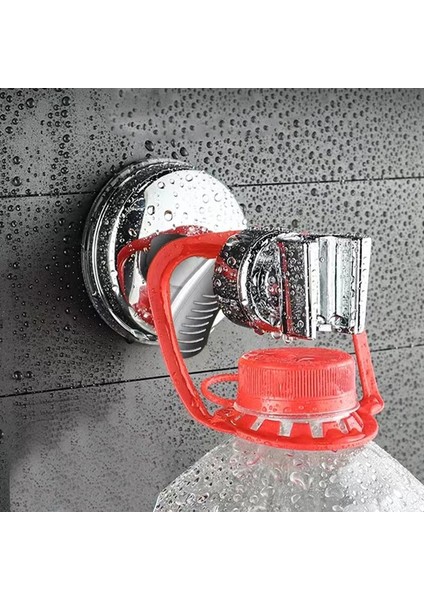 Şerit G804 Duş Başlığı Tutucu Evrensel 360 Derece Ayarlanabilir Tutucu Vantuzlu Duvara Montaj Yok Delme Braketi Banyo Aksesuarları (Yurt Dışından) indirimleri