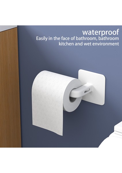 Siyah 1 Adet Mutfak Kendinden Yapışkanlı Aksesuarları Kabine Altında Kağıt Rulosu Raf Havlu Tutucu Doku Askısı Depolama Rafı Banyo Tuvalet (Yurt Dışından) indirimleri