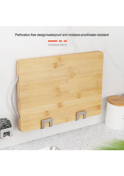 Gümüş Sünger Tutucu Yıkama Standı Sabunluk Çapak Yok Kanca Temizlik Bezi Hiçbir Matkap Banyo Aksesuarları Ev Mutfak Donanım (Yurt Dışından)