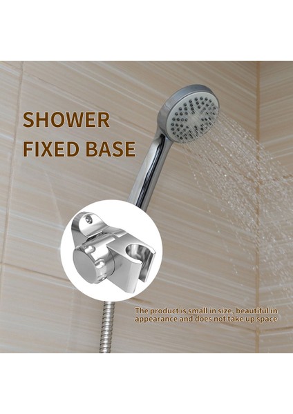 Standı Duş Başlığı Tabanı Banyo Braketi Uydurma Kaide Montaj Delikli Tutucu Yedek Evrensel Aksesuar (Yurt Dışından) indirimleri