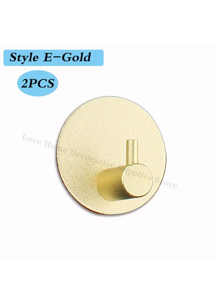 E-Hook Altın Uzatma Tuvalet Kendinden Yapışkanlı Kağıt Tutucu Paslanmaz Çelik Havluluk Lif Bar Rulo Doku Rafı Mutfak Banyo Aksesuarı (Yurt Dışından)