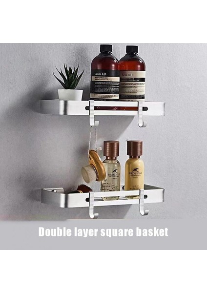 05 Banyo Depolama Rafları Matkapsız Köşe Rafı Duş Depolama Rafı Tutucu Tuvalet Organizatör Banyo Aksesuarları Полка Для Ванной (Yurt Dışından)