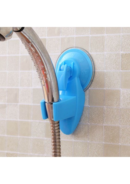 Haki Banyo Güçlü Takılabilir Duş Başlığı Tutucu Hareketli Braket Güçlü Emme Rainseat Chuck Tutucu Vantuz (Yurt Dışından)