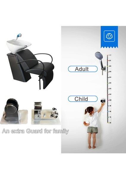 2 Adet Diğer Ayarlanabilir Duş Başlığı Tutucu Duvara Montaj Evrensel Duş Aksesuarları 7 Dönüşlü Ayarlanabilir Krom Banyo Braketi Montaj Yok (Yurt Dışından) fırsatları