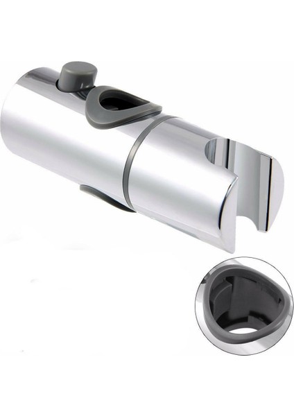 Gümüş 24MM 19/22/24/25MM El Duş Başlığı Tutucu Yüksekliği ve Açısı Ayarlanabilir Kaydırma Çubuğu Püskürtücü Braketi Duş Çubuğu Yedek Rotasyon (Yurt Dışından) fiyatları