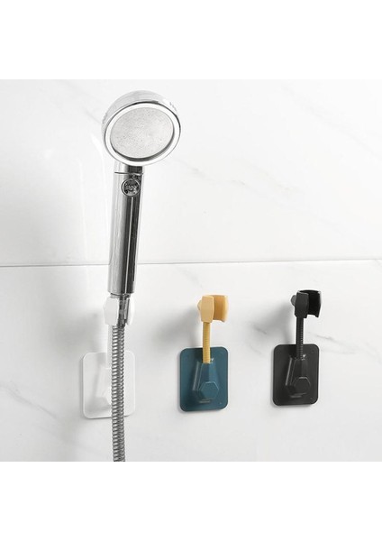 Mavi Sarı Ayarlanabilir Duvara Monte Banyo Duş Başlığı Taban Tutucu Döner Braket Duş Başlığı Tutucu Standı (Yurt Dışından) fiyatları