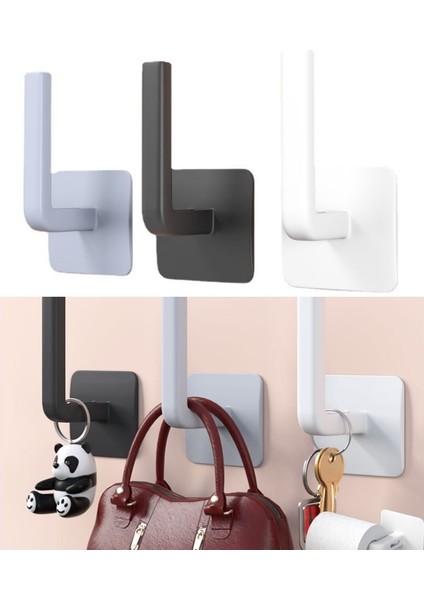 Gri Mutfak Kendinden Yapışkanlı Aksesuarlar Banyo Tuvalet Rulo Kağıt Havluluk Doku Askısı Depolama Rafı Banyo Aksesuarları Için (Yurt Dışından) fiyatları