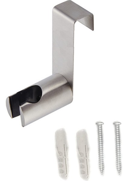 C Tırnak Bide Kanca Tutucu Paslanmaz Çelik Askı Abs Fırçalanmış Soket Duvar Duşu Başlığı Tutucu Shattaf Püskürtücü Tuvalet Tankı (Yurt Dışından) fırsatları