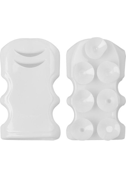 Stil 1 Vantuzlu Hareketli Duş Başlığı Tutucu Yumruksuz Yeniden Kullanılabilir Duş Braketi Banyo Aksesuarları (Yurt Dışından)