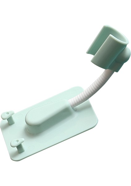 Rastgele Renk 1 Adet 360 Duş Başlığı Tutucu Ayarlanabilir Kendinden Yapışkanlı Duş Başlığı Braketi Duvara Montaj 2 Kanca Standı Spa Banyo Evrensel Abs 1 Adet (Yurt Dışından)