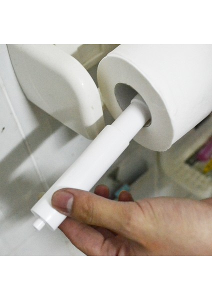 C Yedek Tuvalet Rulo Kağıt Mili Doku Kutusu Ayarlanabilir Kağıt Rulo Çekirdek Doku Mili Ekleme Bahar Banyo Aksesuarları (Yurt Dışından) fırsatları