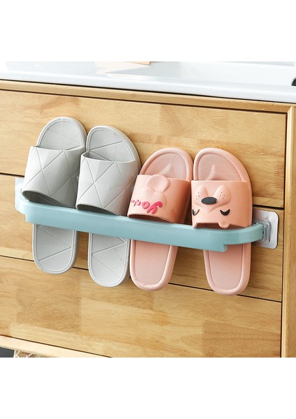Pembe Mutfak Dolabı Kapı Askısı Montaj Duvar Banyo Banyo Havlusu Rafları Havlu Tutucu Bar Tek Çubuk Depolama Havlu Askısı Üzeri (Yurt Dışından)