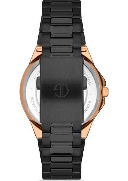 Davıd Guner Rose Siyah Kaplamalı Siyah Kadranlı Erkek Kol Saati DG-8353GA-R2 modelleri