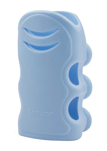 Mavi 2 Adet Duş Başlığı Tutucu Yeniden Kullanılabilir Güçlü Emme Duş Tutucu Güçlü Takılabilir Dayanıklı Hareketli Vantuz Duş Braketi (Yurt Dışından)