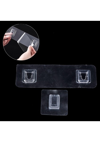 N2 2/4 Adet Ev Plastik Kanca Su Geçirmez Yapışkan Kanca Mutfak Banyo Raf Etiket Yapışkan Duvar Güçlü Yapışkanlı Kanca Askı (Yurt Dışından) fırsatları