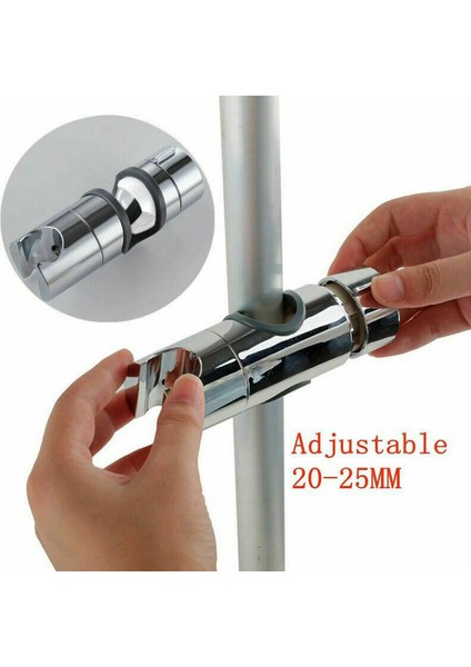 Gösterildiği Gibi Krom Banyo Galvanik Kaldırma Borusu Sürgülü Kol Evrensel Duş Başlığı Tutucu Ayarlanabilir Yükseltici Ray Braketi Kaydırma Çubuğu (Yurt Dışından) fiyatları