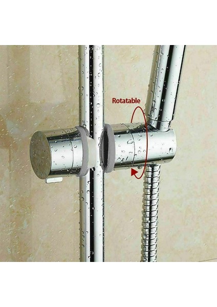 Gösterildiği Gibi Krom Banyo Galvanik Kaldırma Borusu Sürgülü Kol Evrensel Duş Başlığı Tutucu Ayarlanabilir Yükseltici Ray Braketi Kaydırma Çubuğu (Yurt Dışından) fırsatları