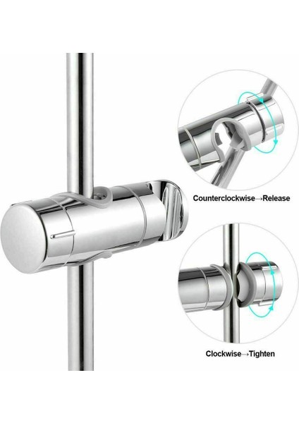 Gösterildiği Gibi Krom Banyo Galvanik Kaldırma Borusu Sürgülü Kol Evrensel Duş Başlığı Tutucu Ayarlanabilir Yükseltici Ray Braketi Kaydırma Çubuğu (Yurt Dışından) indirimleri