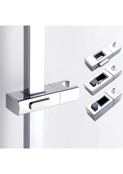 C Yenı Duş Aksesuarları Duş Başlığı Tutucu Braketi Raf Ayarlanabilir Yedek Braket Banyo Sürgü Için Tutar (Yurt Dışından)