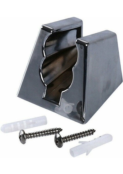 Yeni 1 Adet Duş Başlığı Tutucu Tabanı Banyo Braketi Duvara Montaj Ayarlanabilir Dayanıklı Ahize Yüksek Kaliteli Tutucu Kafa (Yurt Dışından)