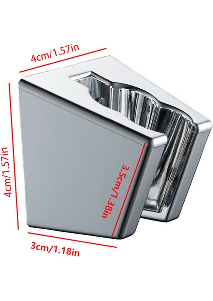 Yeni 1 Adet Duş Başlığı Tutucu Tabanı Banyo Braketi Duvara Montaj Ayarlanabilir Dayanıklı Ahize Yüksek Kaliteli Tutucu Kafa (Yurt Dışından) modelleri