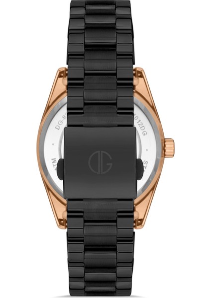 Davıd Guner Rose Siyah Kaplamalı Siyah Kadranlı Erkek Kol Saati DG-8329GA2-R2 modelleri