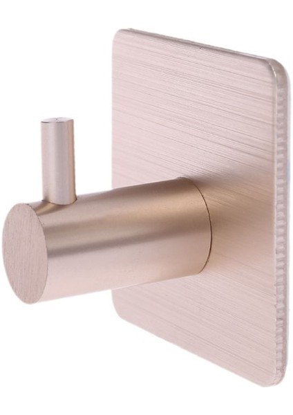 02 Paslanmaz Çelik Kendinden Yapışkanlı Alüminyum Havlu Kancaları Duvar Palto Askılık Portmanto Anahtarlık Raf Giysi Rafı Asma Kancaları Banyo Aksesuarı (Yurt Dışından)