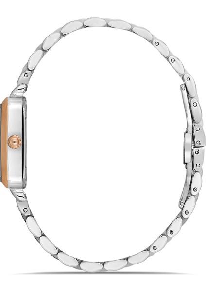 Davıd Guner Rose Beyaz Kaplamalı Beyaz Kadranlı Kadın Kol Saati DG-8725LA-E1 fiyatları