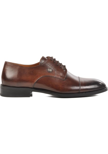 Pierre Cardin 114006 M Kahverengi Hakiki Deri Erkek Klasik Ayakkabı