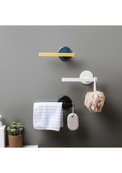 Sarı 1 Adet T Tipi Kendinden Yapışkanlı Havlu Askısı Plastik Tutucu Duvara Monte Havlu Çubuğu Raf Washrag Kanca Mutfak Banyo Ev Düzenleyici (Yurt Dışından) fiyatları