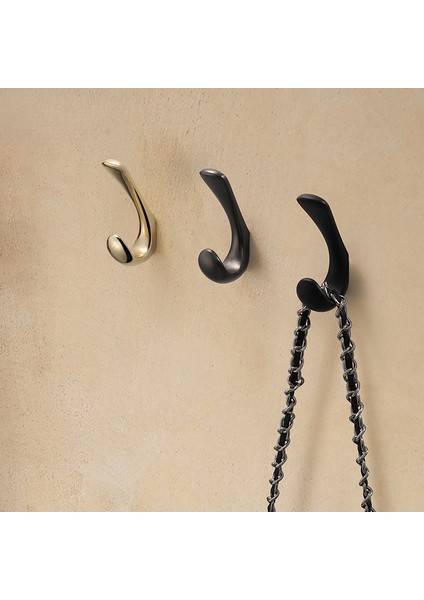 Stil 01 Yeni Minimalist Altın Rengi Portmanto Çok Fonksiyonlu Portmanto Banyo, Mutfak ve Ev Aksesuarları Için Uygundur (Yurt Dışından) fırsatları