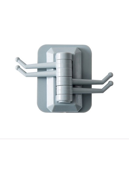 Mavi Depolama Rafı Güçlü Viskon Ev Dekorasyon Döner Havlu Askısı Banyo Mutfak Malzemeleri Depolama Sorunsuz Çivi Olmadan (Yurt Dışından)