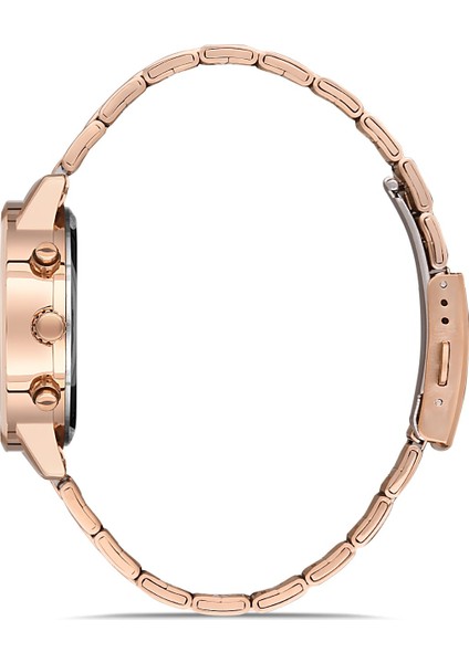 Davıd Guner Rose Kaplamalı Beyaz Kadranlı Kadın Kol Saati DG-8220LA-C1 fiyatları