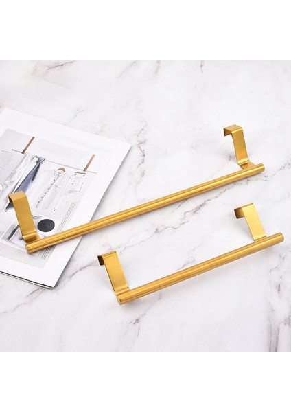 Altın 36.5cm Üzeri Kabine Havlu Çubuğu Paslanmaz Çelik Altın Kanca Raf Dekoratif Organizatör Raf Çay Havluları Bulaşık Havluları Dolap Banyo (Yurt Dışından) fırsatları