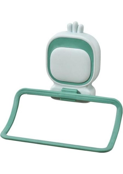 Yeşil Delik Açmayan Ev Braketi Aksesuarları Kazara Takılmayı Önler Su Geçirmez ve Neme Dayanıklı Havlu Askısı Hijyen (Yurt Dışından)