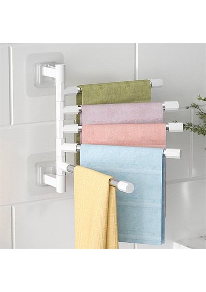 3 Katmanlı Banyo Rotasyon Havlu Depolama Rafı Yumruksuz Paslanmaz Çelik Organizatör Raf Asılı Duvar Rafları Vantuz Tuvalet Tutucu (Yurt Dışından) fiyatları