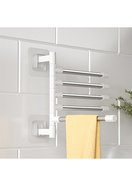 3 Katmanlı Banyo Rotasyon Havlu Depolama Rafı Yumruksuz Paslanmaz Çelik Organizatör Raf Asılı Duvar Rafları Vantuz Tuvalet Tutucu (Yurt Dışından) modelleri
