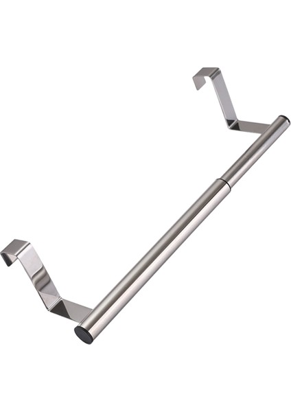 Gümüş Paslanmaz Çelik Çivisiz Kapı Arkasında Teleskopik Asılı Havlu Askısı El Havlusu Tutucu Mutfak El Havlusu Tutucu (Yurt Dışından) fiyatları