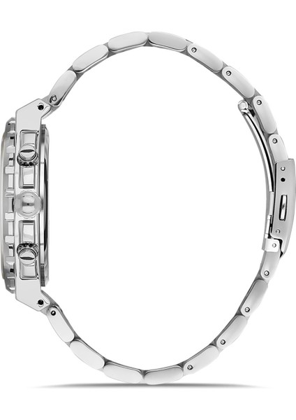 Davıd Guner Gümüş Kaplamalı Yeşil Kadranlı Erkek Kol Saati DG-8410GA-A10 fiyatları