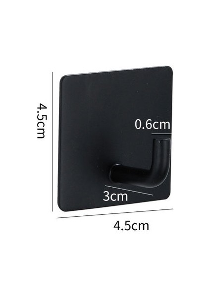 G2 304 Paslanmaz Çelik Kanca Mutfak Yaratıcı Kanca Süper Banyo Kancası Hiçbir Delme Sopa Kanca Havlu Kancası Banyo Havlu Tutucu (Yurt Dışından)