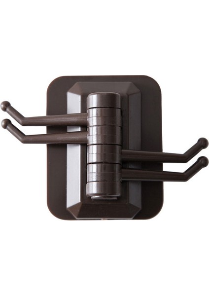 Kahverengi Depolama Rafı Güçlü Viskon Ev Dekorasyon Döner Havlu Askısı Banyo Mutfak Malzemeleri Depolama Sorunsuz Çivi Olmadan (Yurt Dışından)