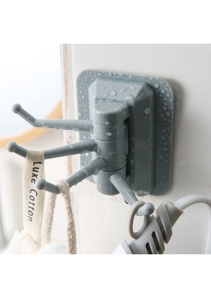 Kahverengi Depolama Rafı Güçlü Viskon Ev Dekorasyon Döner Havlu Askısı Banyo Mutfak Malzemeleri Depolama Sorunsuz Çivi Olmadan (Yurt Dışından) fiyatları