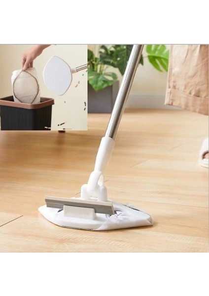 Islak Mendil Uyumlu Pratik Çek Çekli Mop