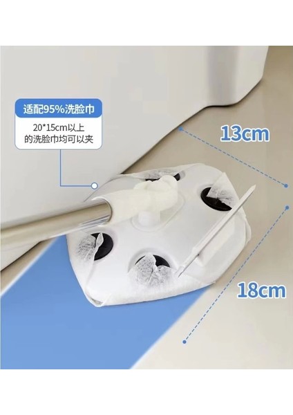 Islak Mendil Uyumlu Pratik Çek Çekli Mop