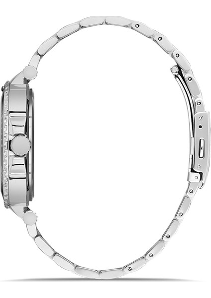 Davıd Guner Gümüş Kaplamalı Kırmızı Kadranlı Erkek Kol Saati DG-8393GA-A8 fiyatları