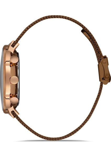 Davıd Guner Rose Siyah Kaplamalı Siyah Kadranlı Erkek Kol Saati DG-8300GC-S6 fiyatları