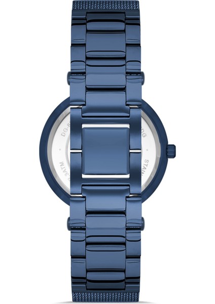 Davıd Guner Mavi Kaplamalı Mavi Kadranlı Kadın Kol Saati DG-8241LC-H3E modelleri